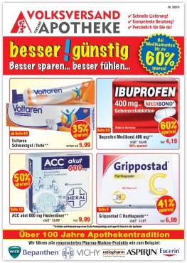 Versandapotheke für Gesundheit und Medikamente